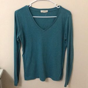 Cotton long-sleeved T.